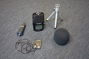 Kantonsschule am Burggraben - Audioaufnahmegerät: Zoom H2next Handy Recorder