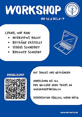 Kantonsschule am Burggraben - Workshop kanti live