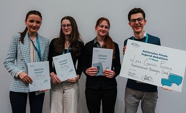 Kantonsschule am Burggraben - Nationales Finale von "Jugend debattiert"