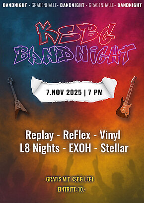 Kantonsschule am Burggraben - Kanti-Bandnight
