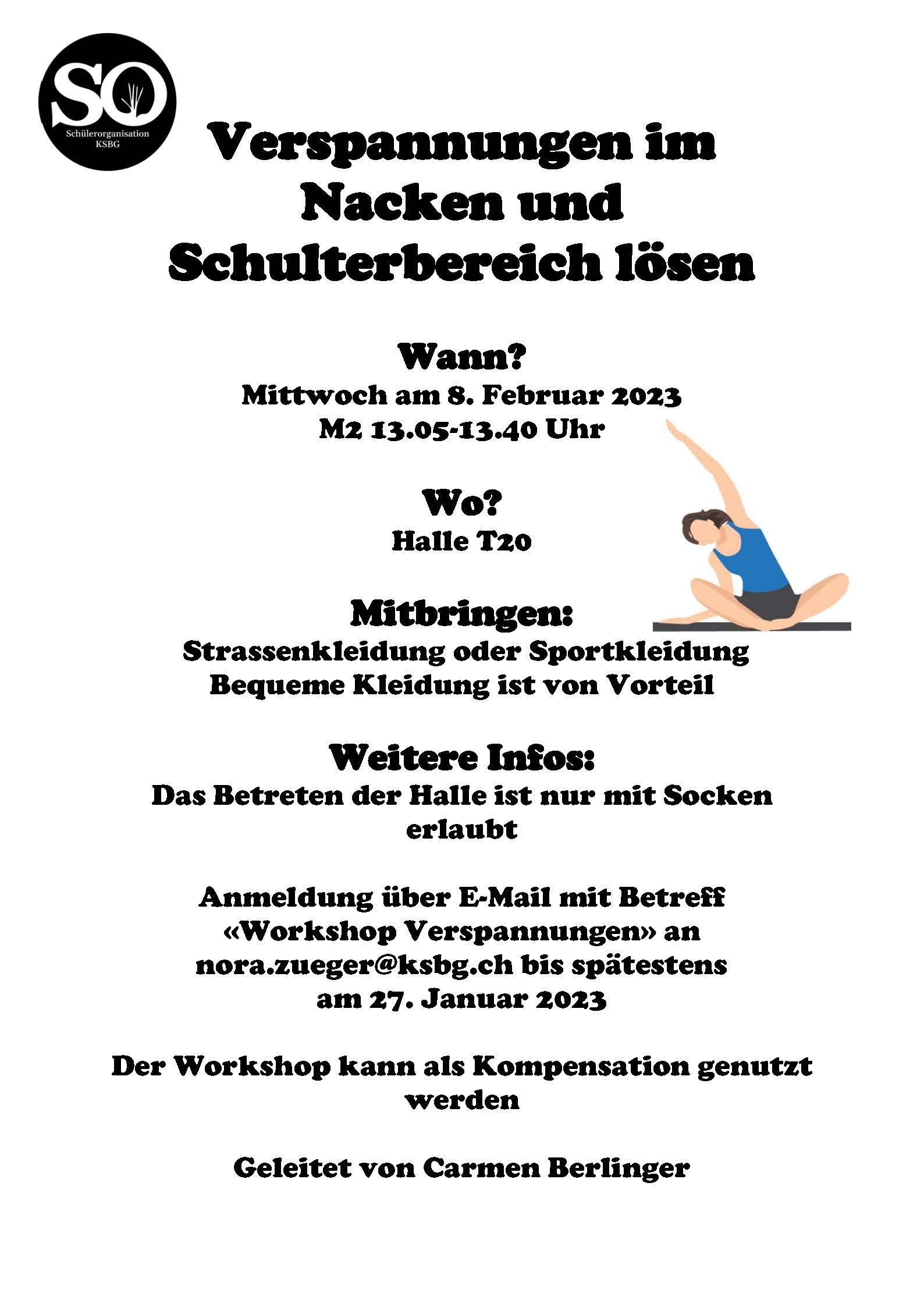 Kantonsschule am Burggraben - SO: Workshop Sportkommission
